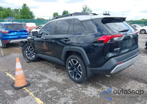 2019 Toyota Rav4 Adventure from USA, damaged, VIN 2T3J1RFV7KW024352